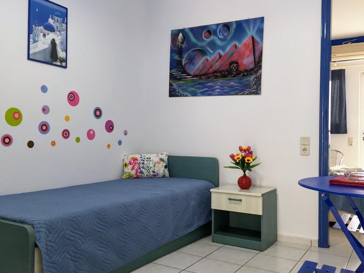 Psaras Apartments Сталида Экстерьер фото